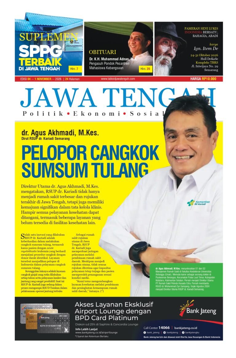 Tabloid Jawa Tengah Edisi 04 – 15-30 Oktober 2026